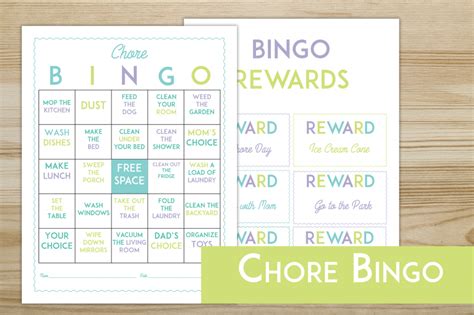 Make Chores More Fun With This Free Printable Chore Bingo