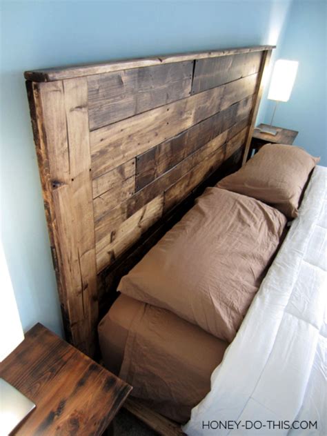 30 Easy To Build Diy Wood Headboard Ideas Its Overflowing