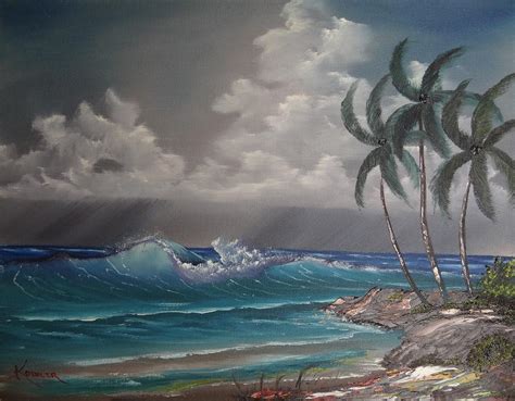 Bob Ross Beach Painting At Explore Collection Of