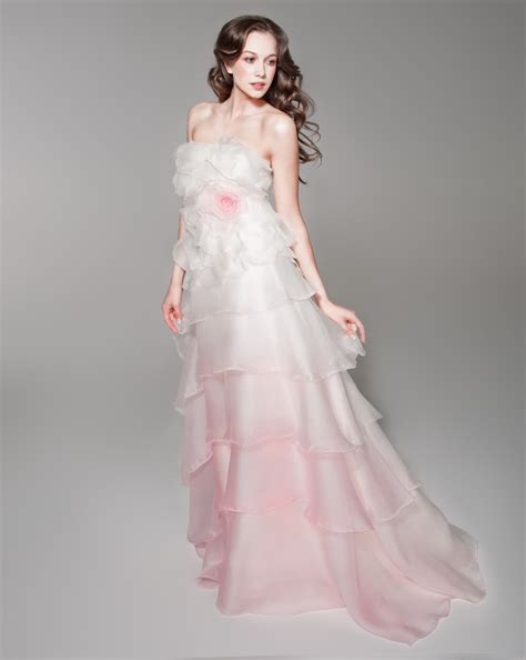 With this dress you will look like a princess from fairutale. Pink Wedding Dress | DressedUpGirl.com