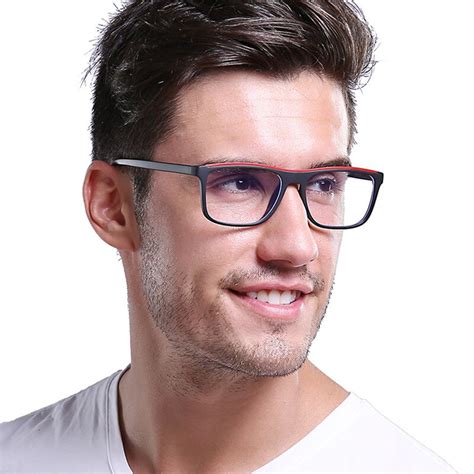 tr90 square glasses frame men vintage clear lens optical myopia eyeglasses women prescription