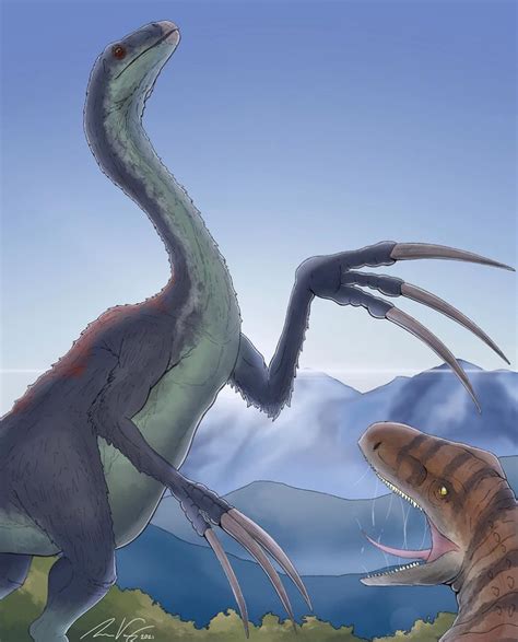 Therizinosaurus Vs Atrociraptor Jurassic Park Know Your Meme