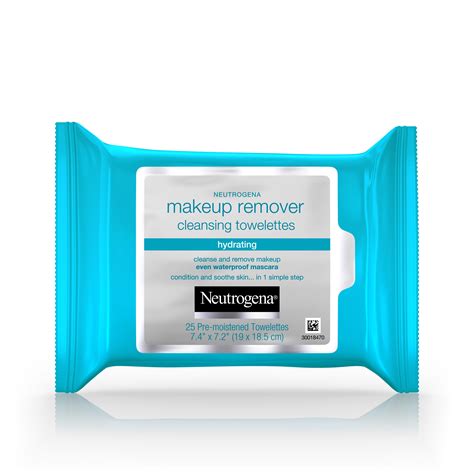 Neutrogena Hydrating Makeup Remover Facial Wipes 25 Ct