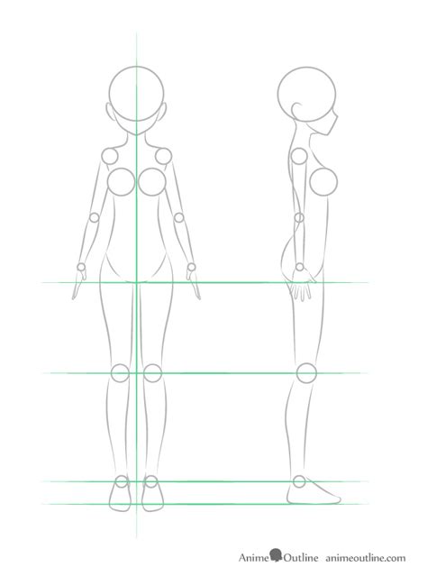 View 37 Anime Girl Body Base Drawing Female Polo Stail