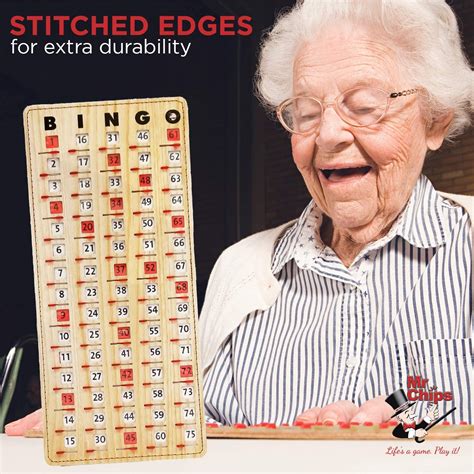 Buy Mr Chips Jam Proof Master Board Bingo Cards Slide Shutter Deluxe