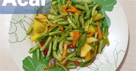 Acar timun, nenas & wortel. 130 resep acar timun nanas enak dan sederhana ala rumahan - Cookpad