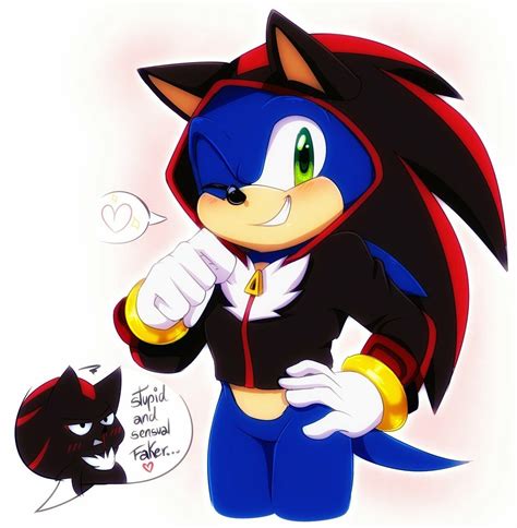 pin de sonic x shadow ~ ataque al cor en sonadow personajes de terror sonic adventure