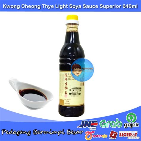 Jual Kwong Cheong Thye Light Soya Sauce Superior 640ml Light Soy