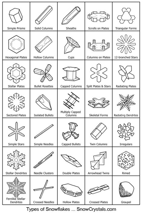 Guide To Snowflakes