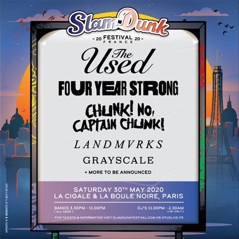 Slam Dunk Announce New Festival In France Melodic Magazine