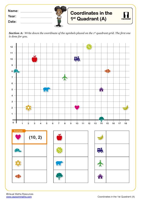 Quadrants Worksheets Worksheets Worksheets Library