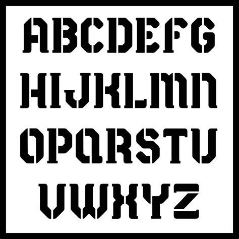 9 Best Large Font Printable Letters
