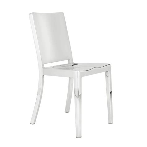 Contemporary Chair Hudson Hud P Emeco Aluminum By Philippe Starck