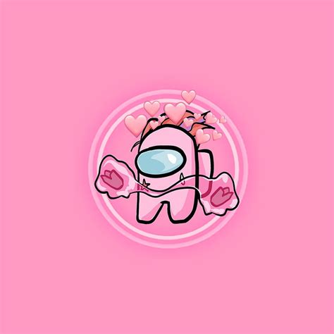 Among Us Kawaii Para Descargar Mod Pink De Among Us Skins Hola Hola