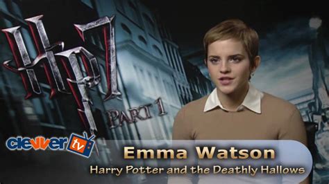 Emma Watson Harry Potter And The Deathly Hallows Junket Interview Youtube