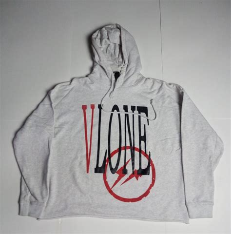 Vlone X Fragment Design Staple Hoodie Mens Fashion Tops And Sets