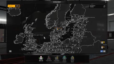 Colour Background For Ets2 Maps 136 Mod Euro Truck Simulator 2 Mod