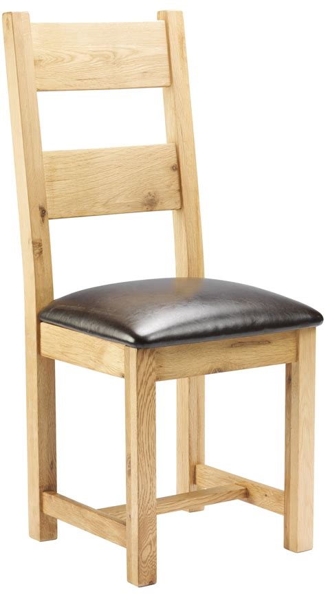 You can decide to look for wooden dining chairs that are already cushioned. Chunky Oak Dining Chair with Padded Seat