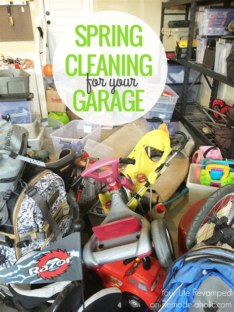How To Spring Clean Your Garage Remodelaholic