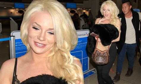 Courtney Stodden Smiles While Jetting Out Of La