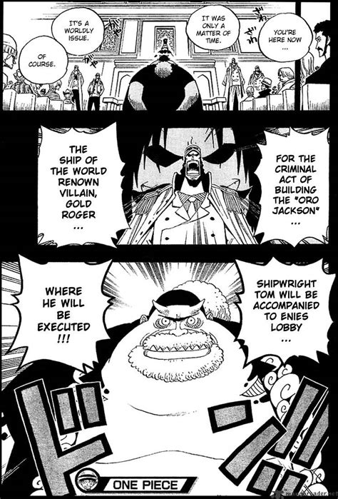 One Piece Chapter 353 The Legendary Shipwright One Piece Manga Online