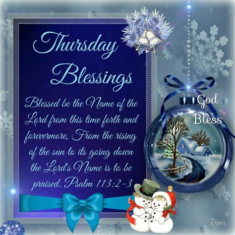 Thursday Blessings Psalm 1132 3 Thursday Greetings Day Wishes