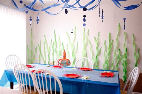 An under the sea party is flexible enough for a formal, a birthday party or anything in between. Under the Sea Birthday Party - Part Two