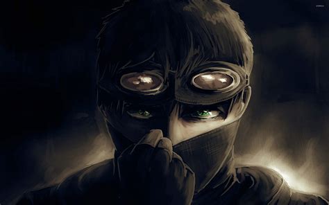 Anime Wearing Mask Wallpapers Wallpaper Cave