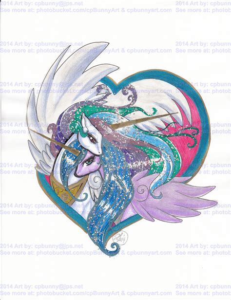 Princess Celestia And Luna Heart Hug Scan By Alaer On Deviantart