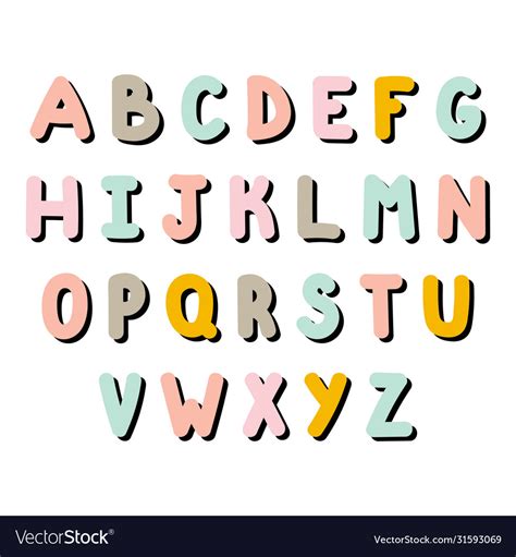 How To Write Cute Alphabet Letters