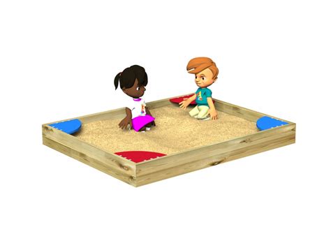Sand Pit School Playground Equipment Action Play And Leisure