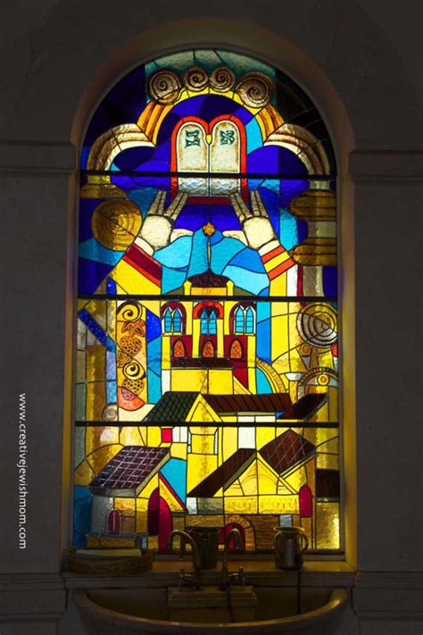 jewish stained glass windows celebrate triumph over tragedy creative jewish mom