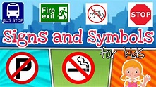 Signs and Symbols for Kids - YouTube