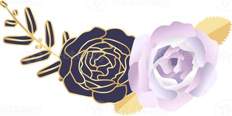 Rose Flower Border 16384119 Png