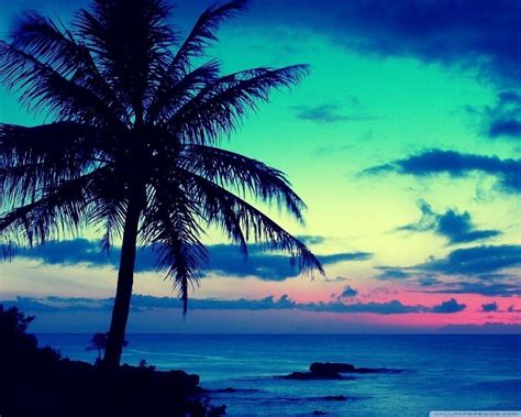 Blue Sunset Beach Wallpapers Top Free Blue Sunset Beach Backgrounds