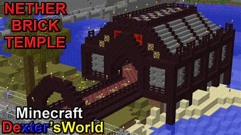 Minecraft Timelapse Nether Brick Temple Youtube
