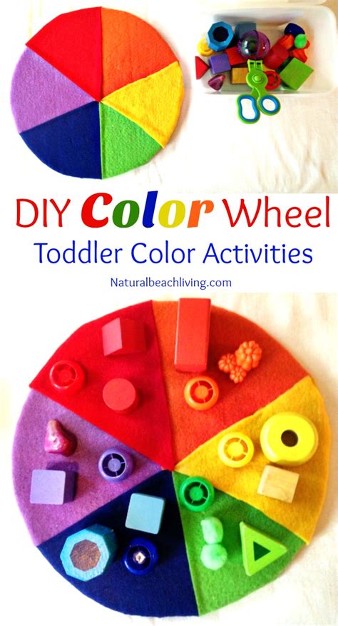 30 Color Preschool Activities For Teaching Colors Natural Beach