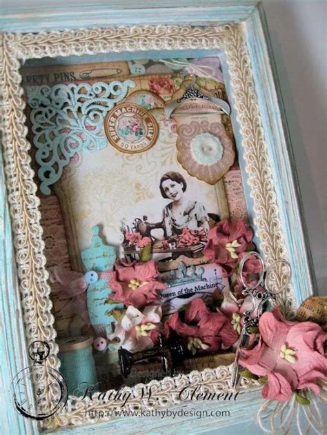 Sew Decorative Altered Frame Kathy By Design