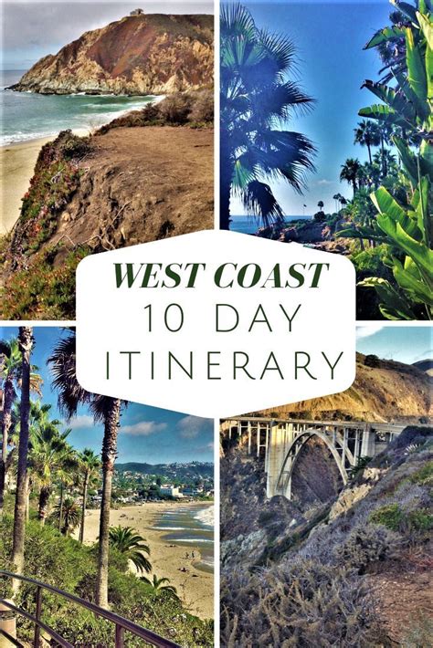 The Perfect Itinerary For A 10 Day Us West Coast Road Trip California