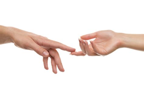 What does it mean when a guy touches your hand? | Body Language Central