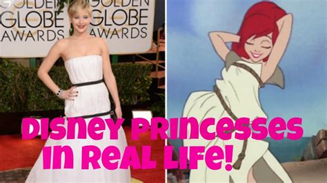 Disney Princesses In Real Life Youtube