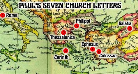 7 Churches Of Paul And The 7 Churches Of Revelation Terminal Salvation