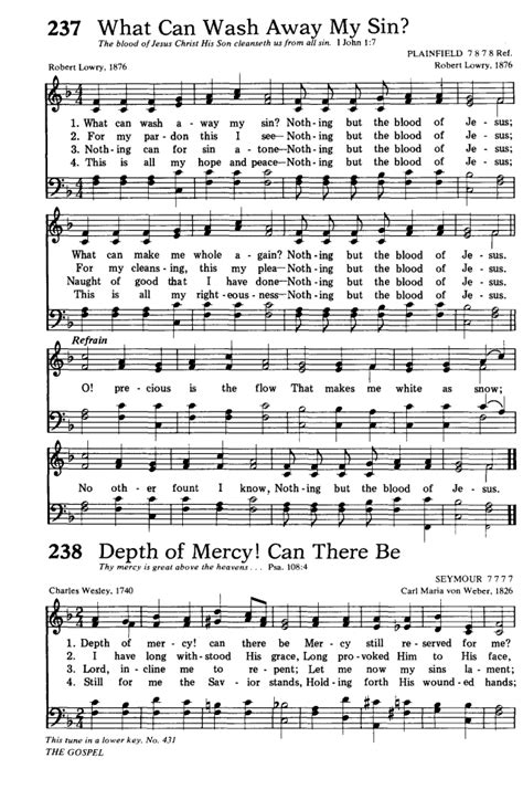 Hymns For The Living Church What Can Wash Away My Sin Hymnary Org