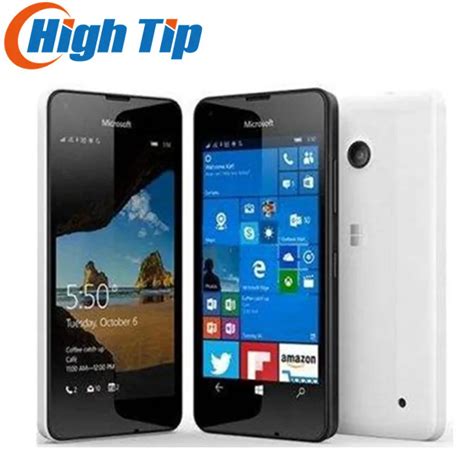 Unlocked Original Nokia Microsoft Lumia 550 Quad Core 8gb Rom 5mp