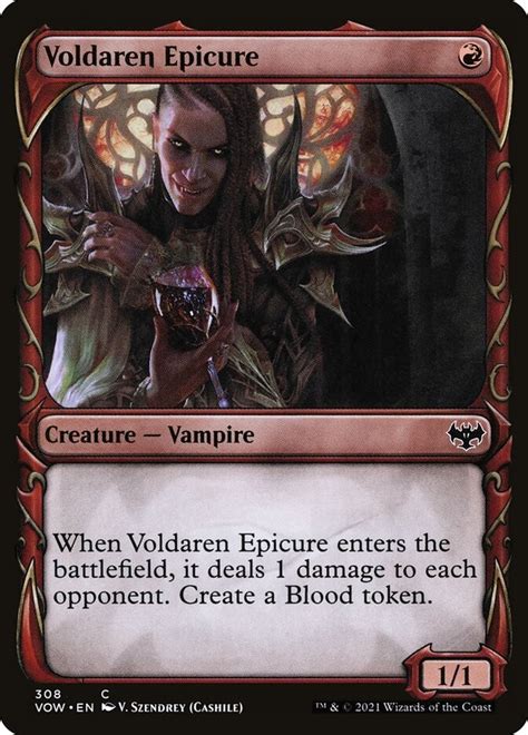 Voldaren Epicure • Creature — Vampire Innistrad Crimson Vow Mtg Assist
