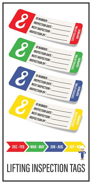 Statusbar background color should be primary dark color. Lifting Inspection Tags With Different Color For Lifting Inspection Period Stock Illustration ...