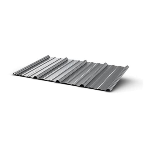 Union Corrugating 317 Ft X 12 Ft Ribbed Metal Roof Panel At