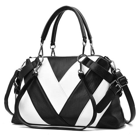 Women Faux Leather Simple Handbag Leisure Shoulder Bag As Low As 5600