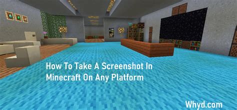 How To Take A Screenshot In Minecraft On Any Platform