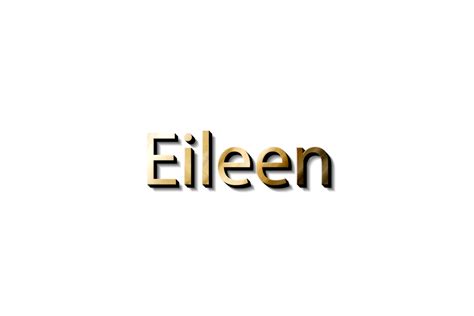 Nome 3d Eileen 15079604 Png